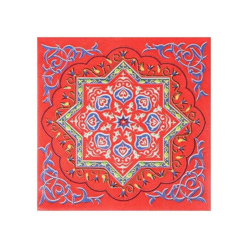 Ramadan Color Disposable Printing Napkins - EX-STOCK Canada