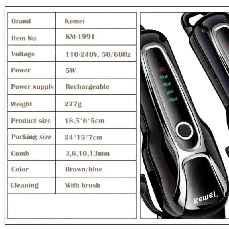 Rechargeable Electric Pet Glooming Hair Shaver - EX-STOCK Canada