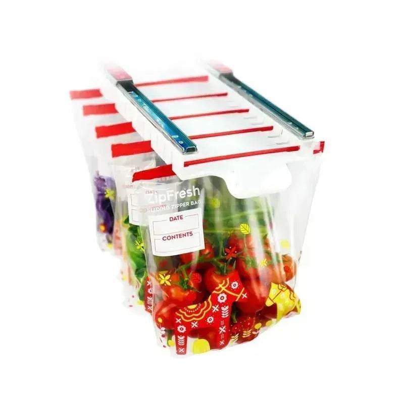 Refrigerator Retractable Storage Artifact Track Rack Korean Refrigerator - EX-STOCK Canada