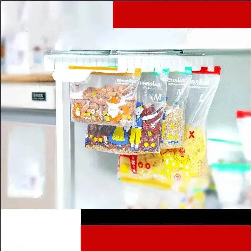 Refrigerator Retractable Storage Artifact Track Rack Korean Refrigerator - EX-STOCK Canada