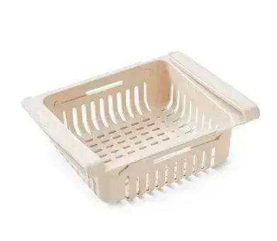 Refrigerator Telescopic Storage Basket - Modern and Stylish Organization - EX-STOCK Canada