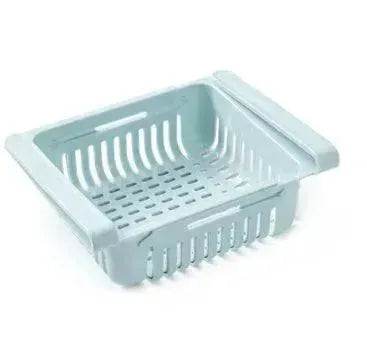 Refrigerator Telescopic Storage Basket - Modern and Stylish Organization - EX-STOCK Canada