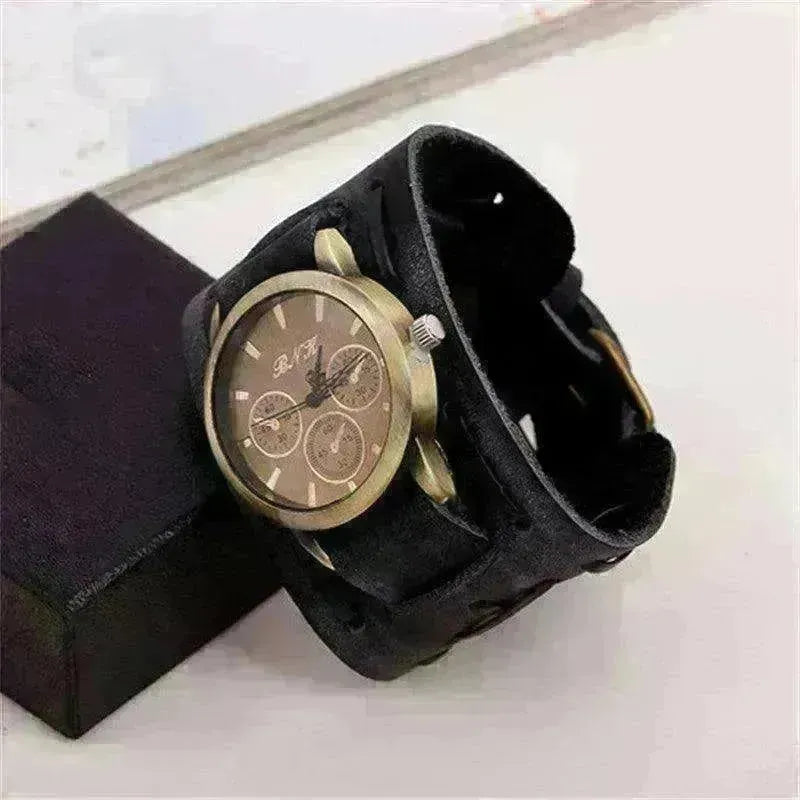 Retro Cowhide Men's Punk Watches - EX-STOCK CANADA