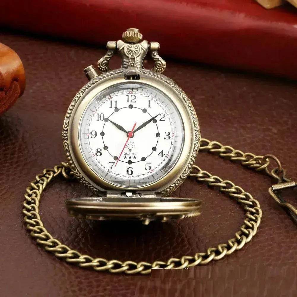 Retro LED Motorcycle Design Pendant Quartz Clock - EX-STOCK Canada