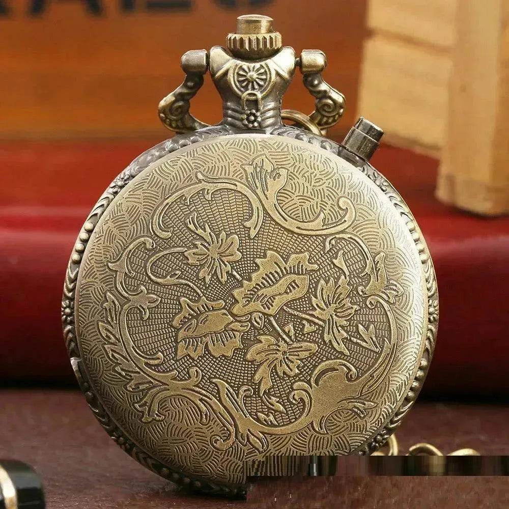 Retro LED Motorcycle Design Pendant Quartz Clock - EX-STOCK Canada