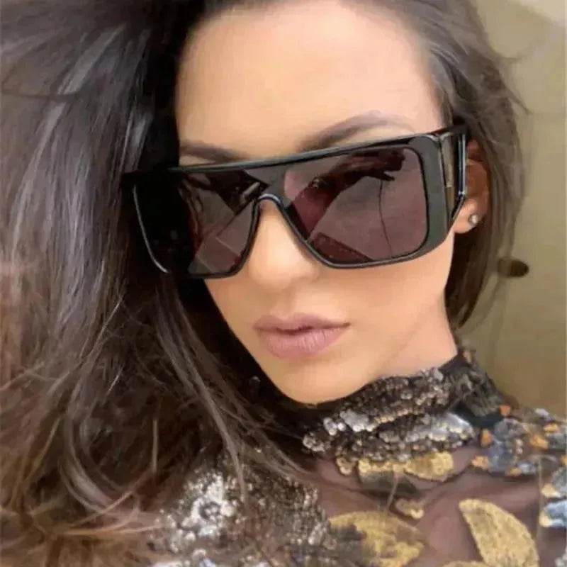 Retro Sunglasses Integrated With Multiple Mirror Surfaces - EX-STOCK Canada