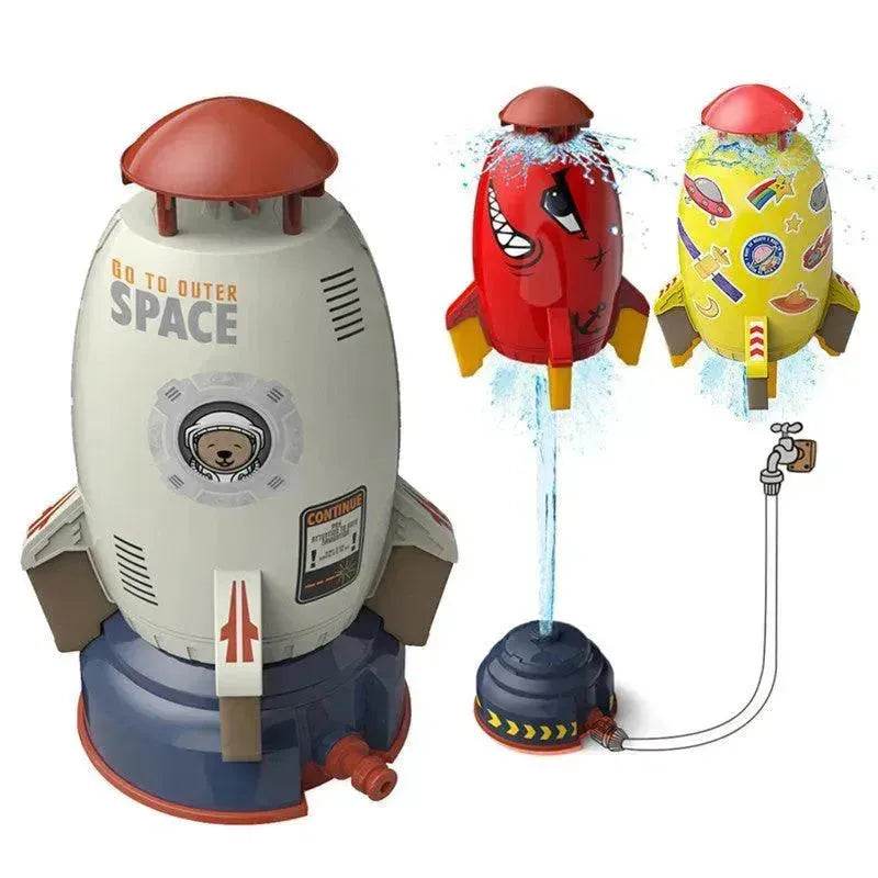 Rocket Launcher Toys Outdoor Rocket Water Pressure Lift Sprinkler Toy Fun Interaction In Garden Lawn Water Spray Toys For Kids Summer Gadgets - EX-STOCK Canada
