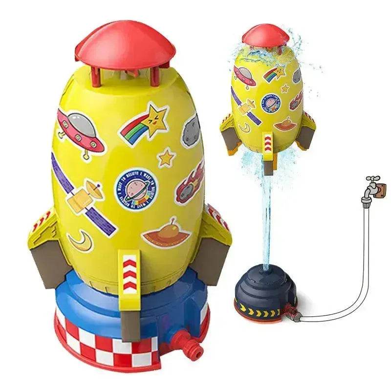 Rocket Launcher Toys Outdoor Rocket Water Pressure Lift Sprinkler Toy Fun Interaction In Garden Lawn Water Spray Toys For Kids Summer Gadgets - EX-STOCK Canada