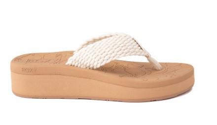 روكسي كايلي - صندل نسائي بكعب إسفين وفلوب فليب EX-STOCK Canada