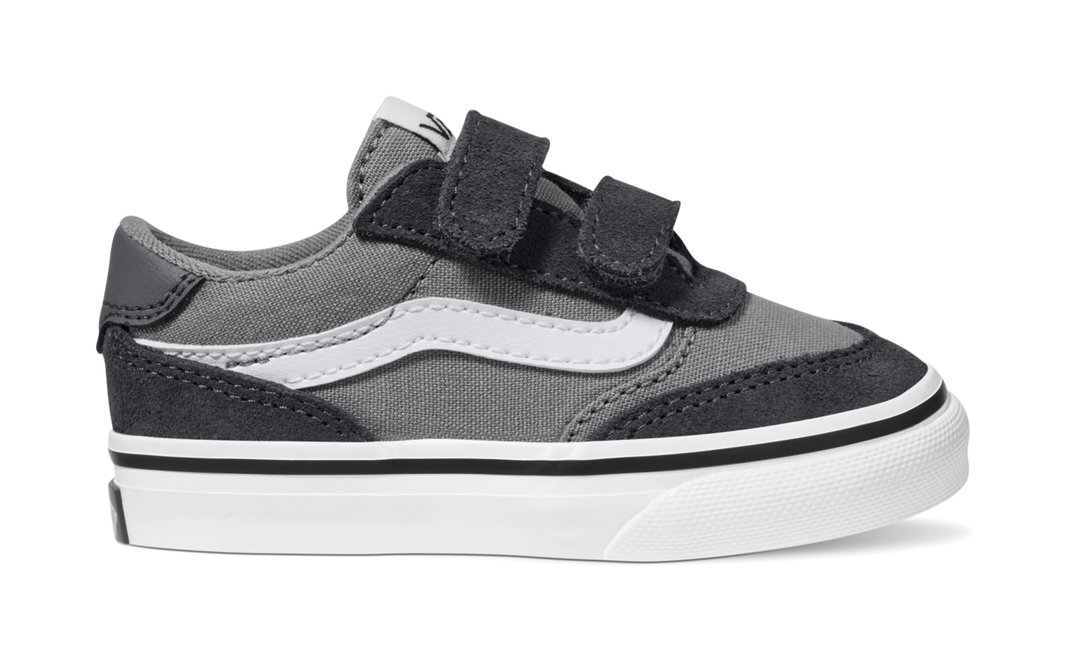 Vans Brooklyn LS V - Zapatillas de skate para niños pequeños EX-STOCK Canada