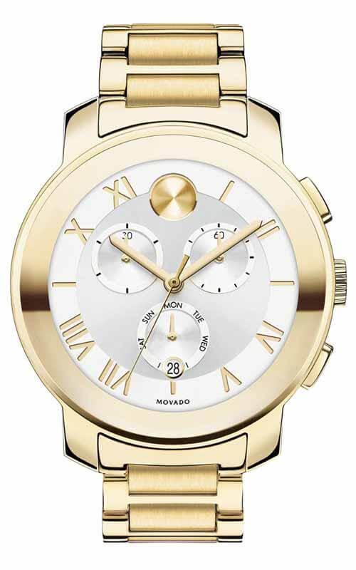 Movado Bold Date Chronograph Herren Uhr (3600206) - EX-STOCK Canada
