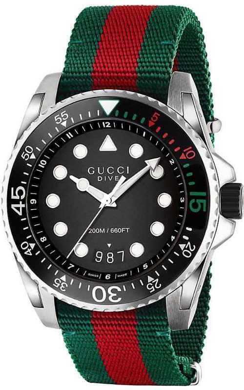 Gucci Dive XL Herren Uhr YA136209A - EX-STOCK Canada