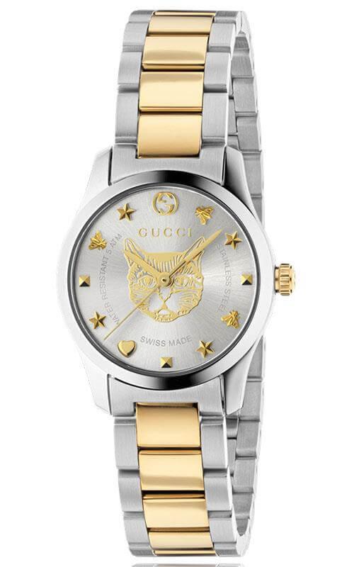 Reloj GUCCI G-Timeless con esfera de felino YA126596 - EX-STOCK Canada