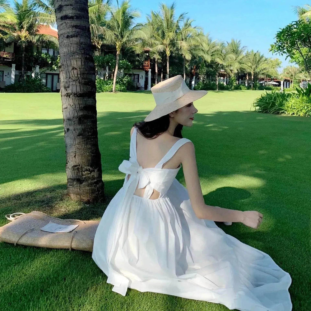 Sanya Travel Wear Slim Sling Beach Skirt Bali - EX-STOCK Canada