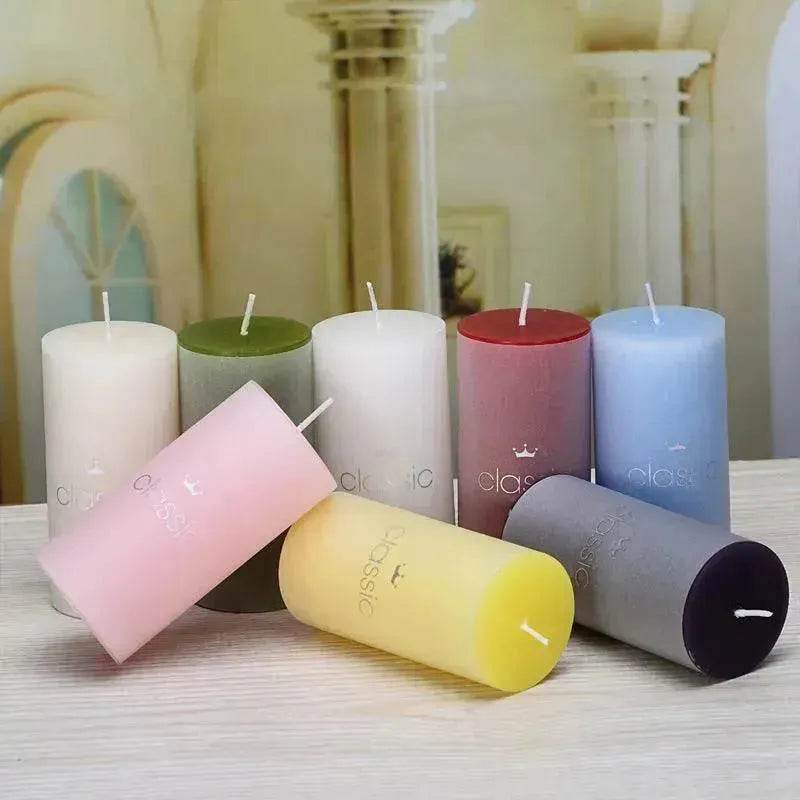 Scented Candle Classic Column Birthday Romantic - EX-STOCK Canada