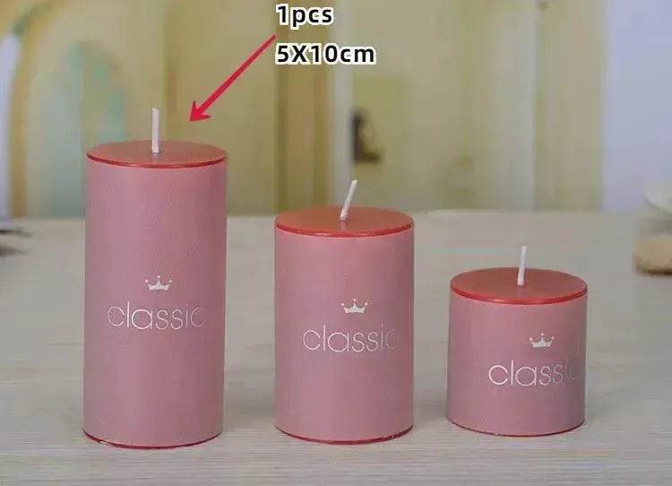Scented Candle Classic Column Birthday Romantic - EX-STOCK Canada