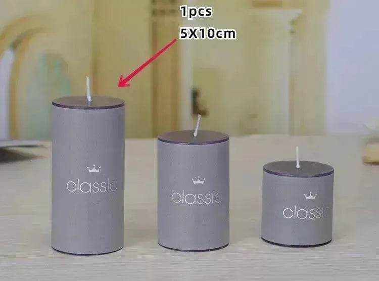 Scented Candle Classic Column Birthday Romantic - EX-STOCK Canada