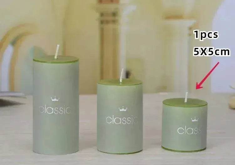 Scented Candle Classic Column Birthday Romantic - EX-STOCK Canada