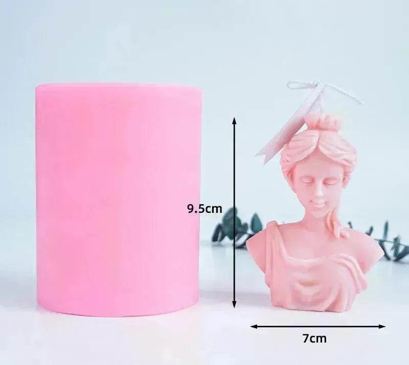 Scented Candle Spiral Mold Handmade Candle Model - EX-STOCK Canada