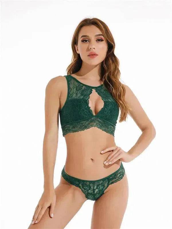 Charming Lingerie Lace Lingerie Set Perspective Lingerie Suit - EX-STOCK Canada