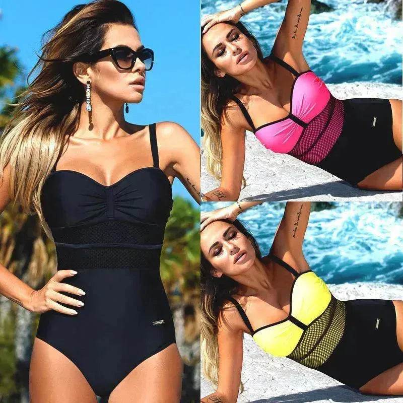 Charming Women One Piece Swimsuit Monokini Swimsuit Beach Wear Swimwear Bathing Suit Female Swimming Suit Beachwear - EX-STOCK Canada