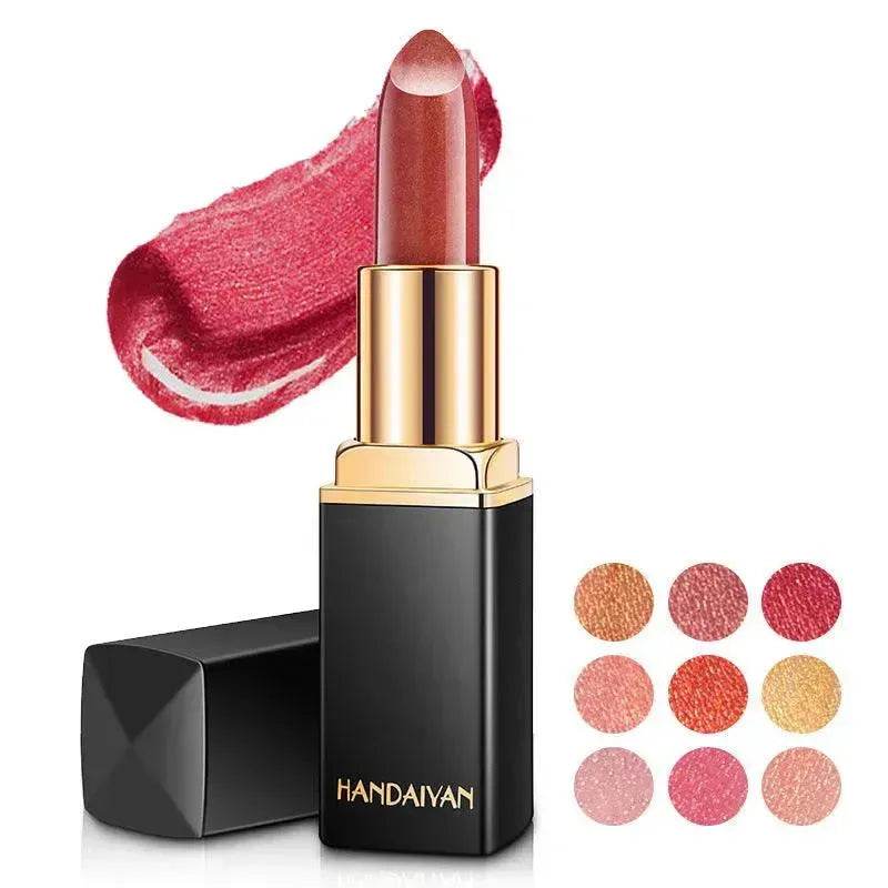 Shiny Metallic Lipstick Pearlescent Color Temperature Change Lipstick Gilt Lipstick - EX-STOCK Canada