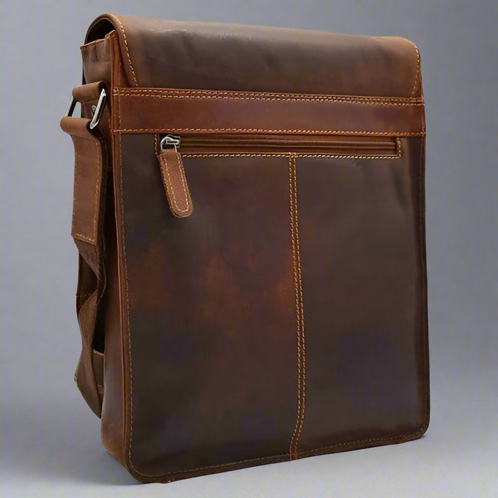 Greenwood Leather Messenger Bag EX-STOCK Canada