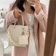 Simple Medium Size Chain Plain Shoulder Handbag - EX-STOCK Canada