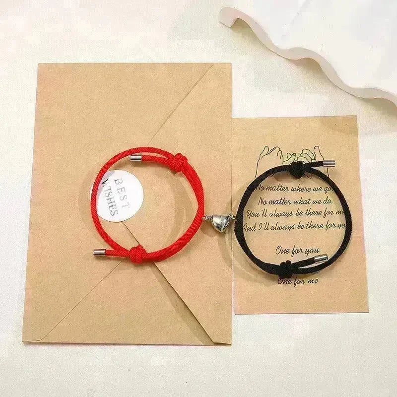 Simple Nylon Love Magnetic Bracelet - EX-STOCK CANADA