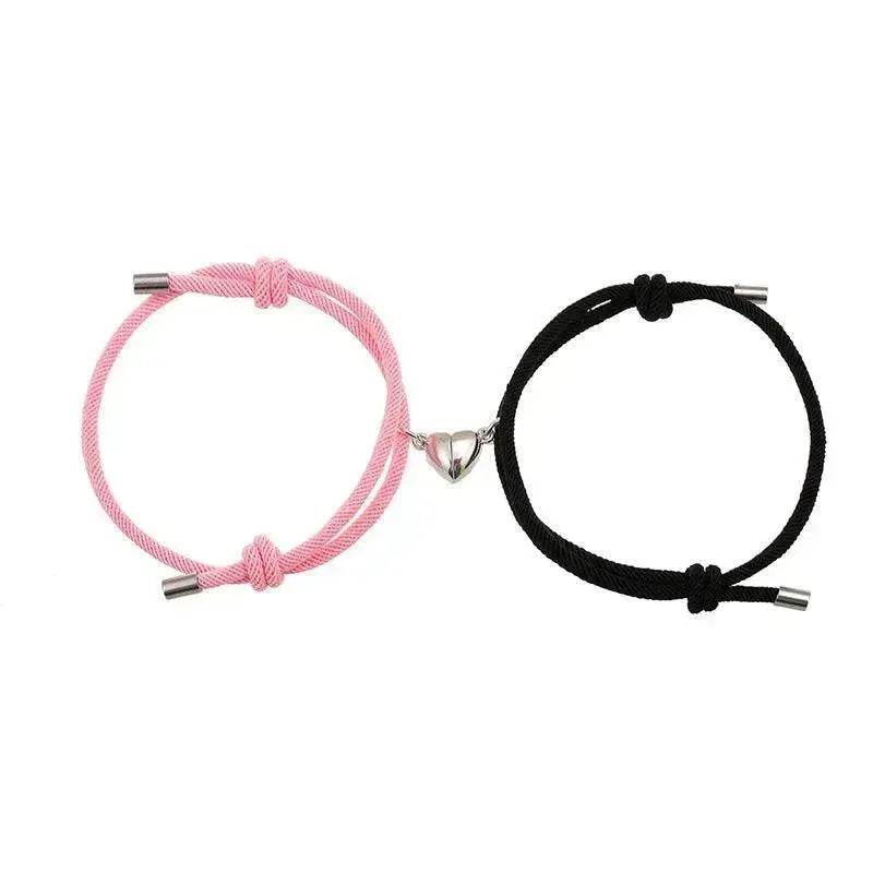 Simple Nylon Love Magnetic Bracelet - EX-STOCK Canada