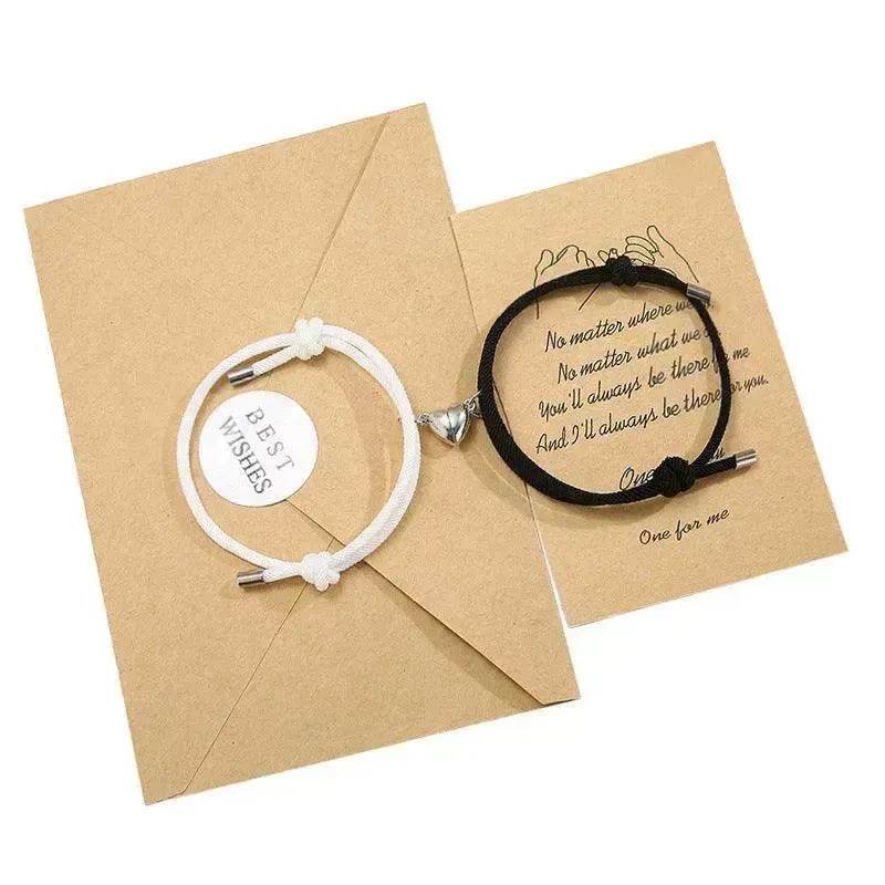 Simple Nylon Love Magnetic Bracelet - EX-STOCK Canada