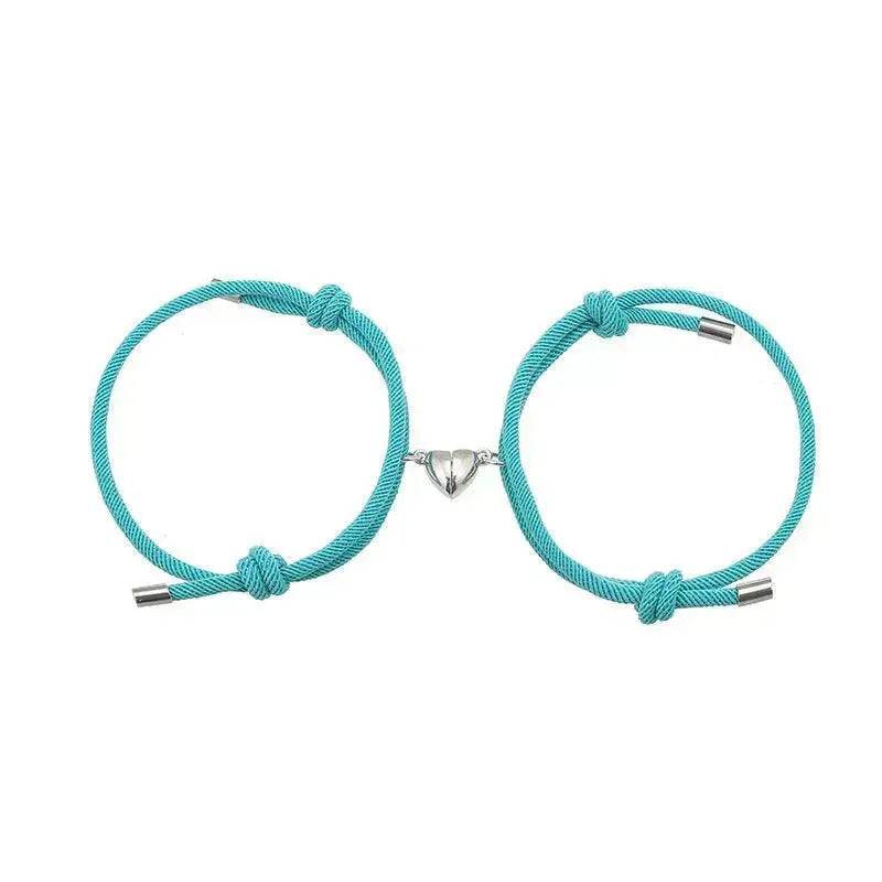 Simple Nylon Love Magnetic Bracelet - EX-STOCK Canada