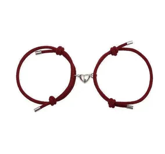 Simple Nylon Love Magnetic Bracelet - EX-STOCK Canada