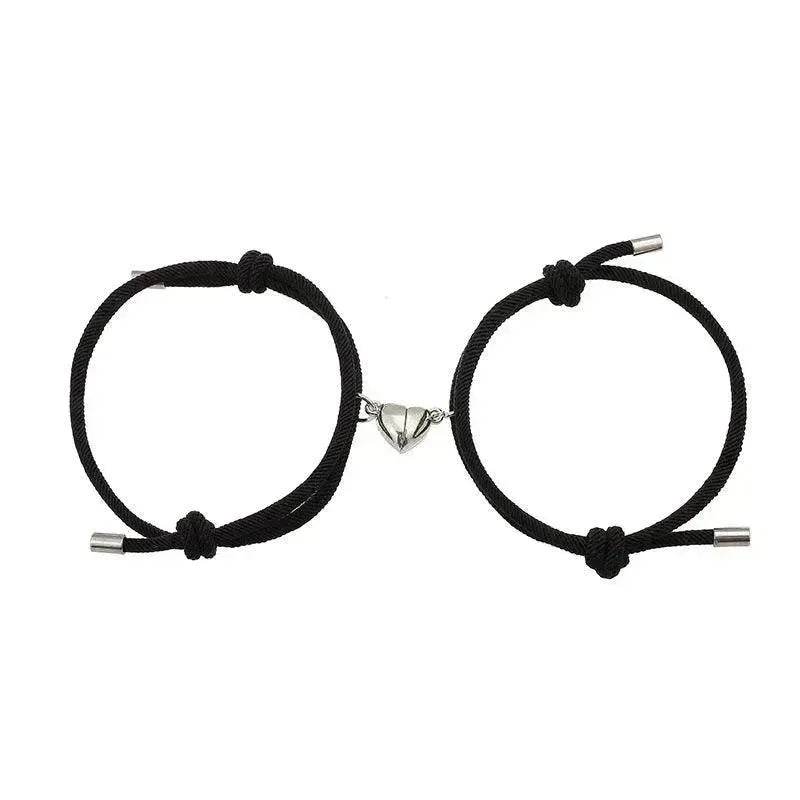 Simple Nylon Love Magnetic Bracelet - EX-STOCK Canada