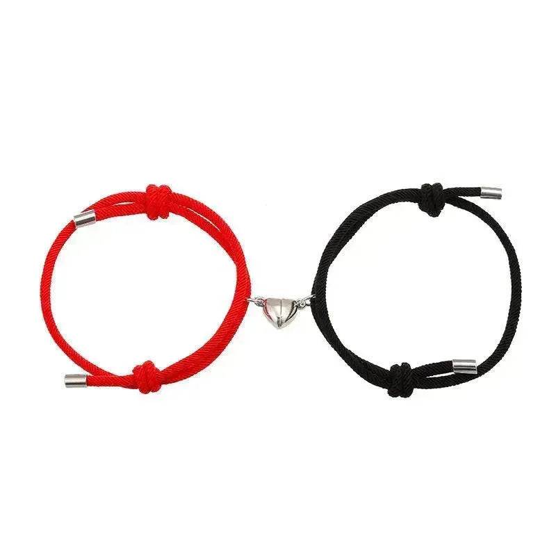 Simple Nylon Love Magnetic Bracelet - EX-STOCK Canada