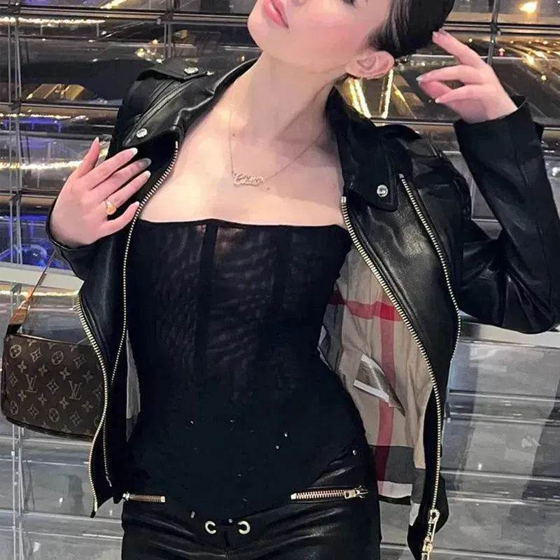 Skinny Sleeveless Tube Top Women Summer New Mesh Crop Corset Tank Party Streetwear Chest - EX-STOCK Canada