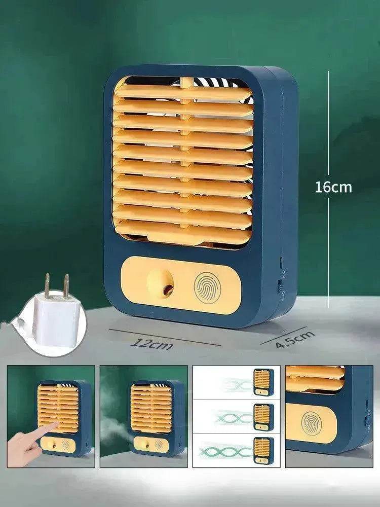 Small Air Conditioner Spray Cooling Small Fan Portable Portable Small Mini Fan - EX-STOCK Canada