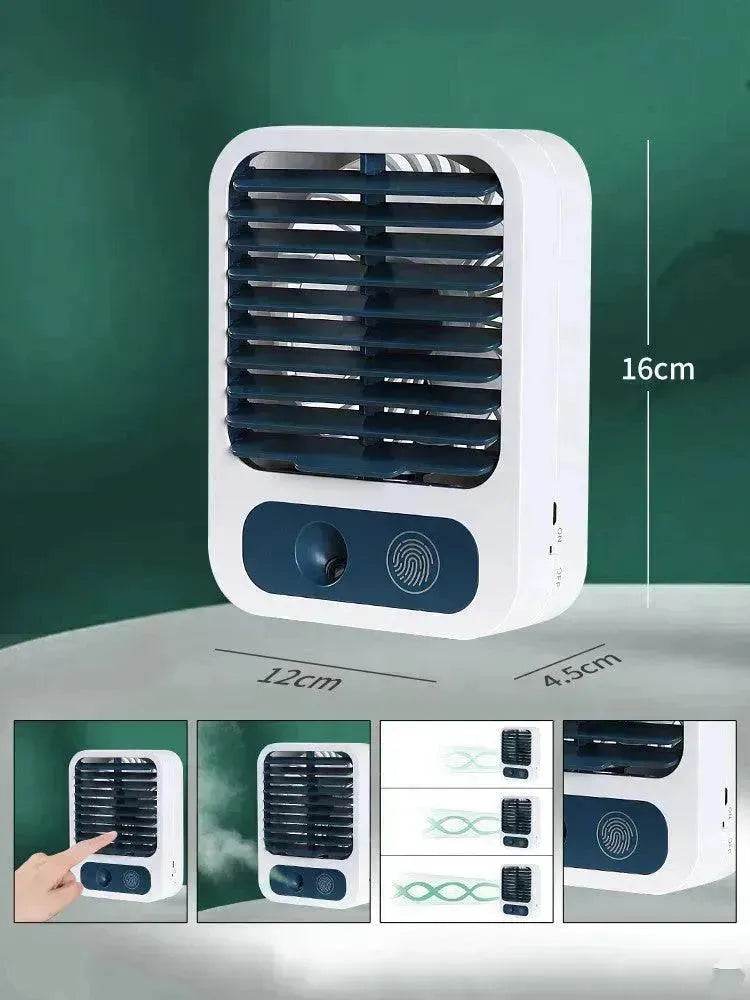 Small Air Conditioner Spray Cooling Small Fan Portable Portable Small Mini Fan - EX-STOCK Canada
