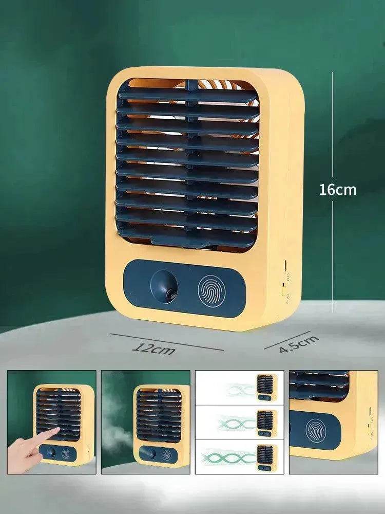 Small Air Conditioner Spray Cooling Small Fan Portable Portable Small Mini Fan - EX-STOCK Canada