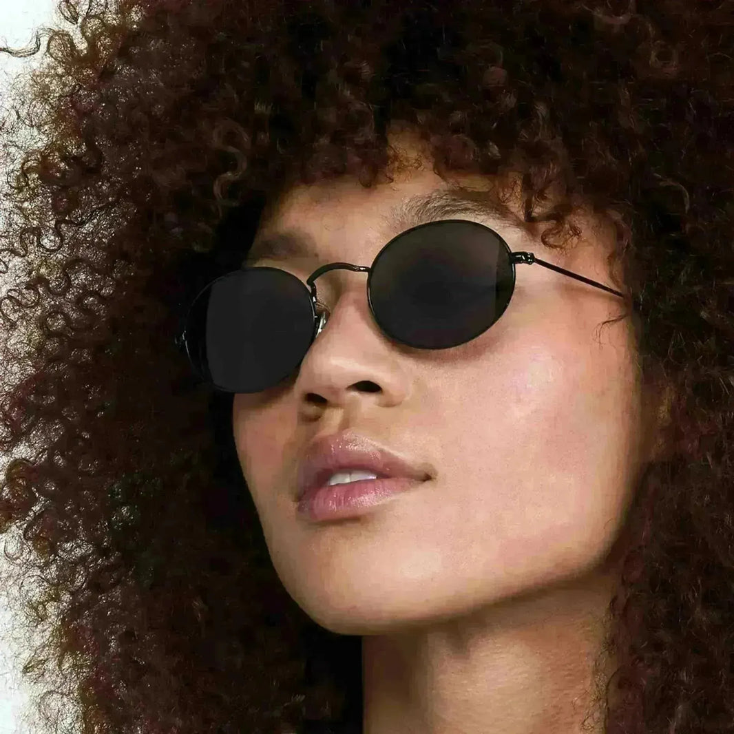 Small Oval Frame Retro Sunglasses - EX-STOCK CANADA