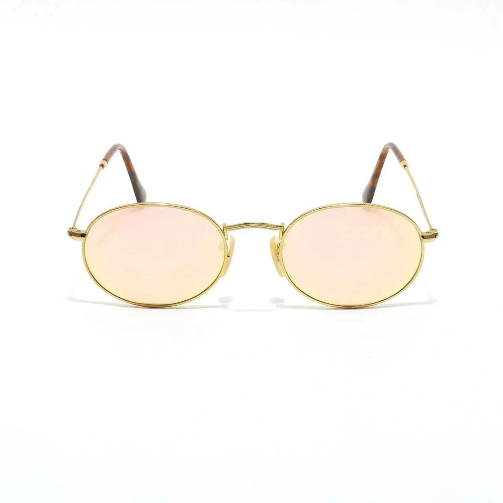 Small Oval Frame Retro Sunglasses - EX-STOCK Canada