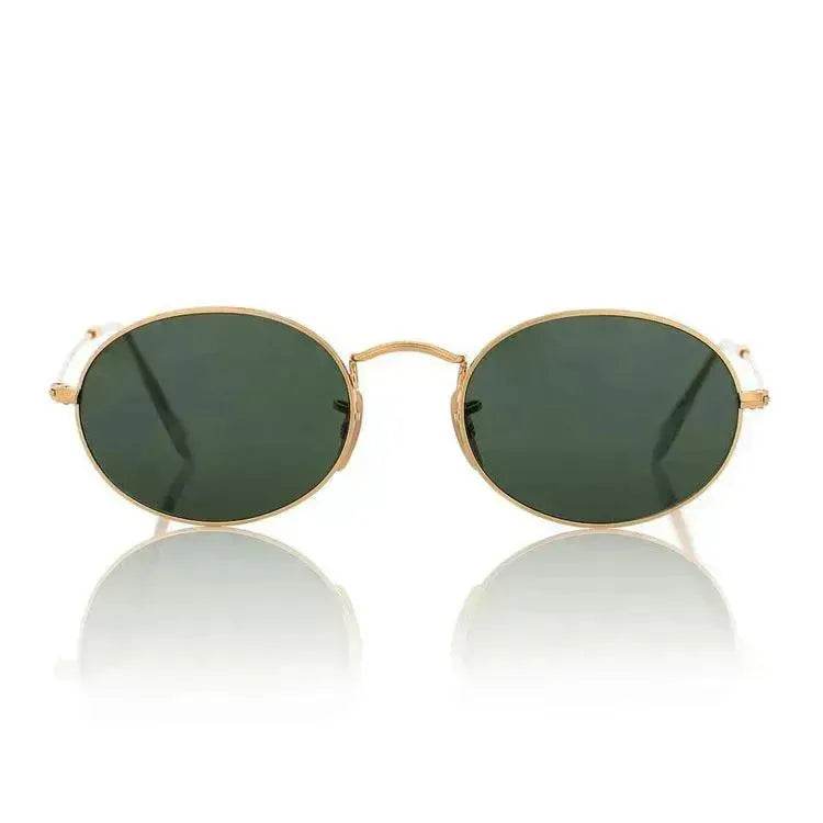 Small Oval Frame Retro Sunglasses - EX-STOCK Canada