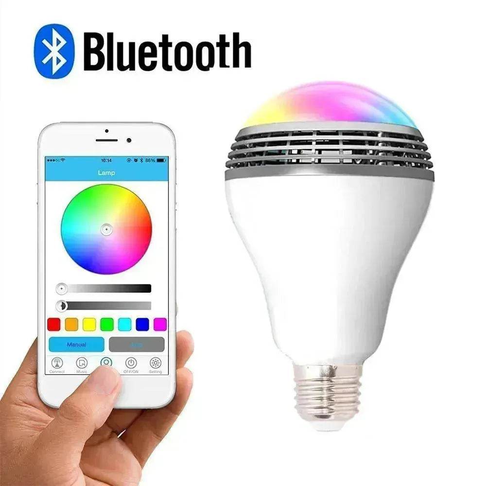 Smart Creative Home LED Light Bluetooth Speaker E27 Bulb Light - EX-STOCK Canada