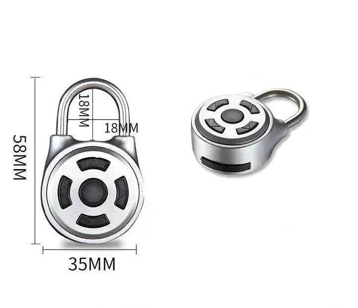 Smart padlock direction button password lock Bluetooth electronic lock - EX-STOCK Canada