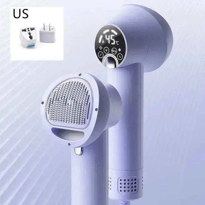 Smart Pet Hair Dryer Dog Golden Retriever Cat Grooming Hairdressing Blow & Comb Silent No Harm Pet Cleaning Supplies Pet Products - EX-STOCK Canada