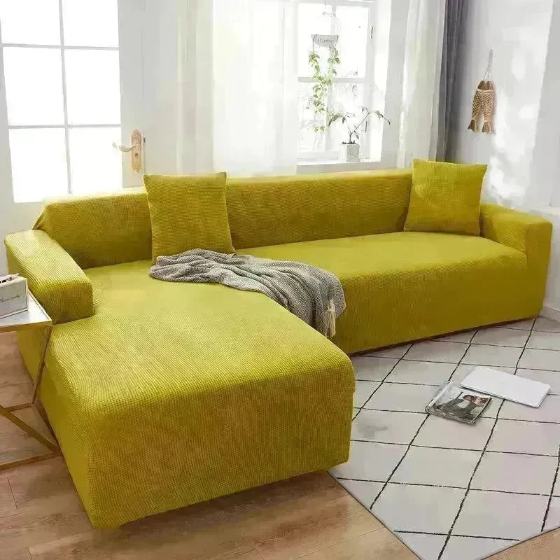 Sofa Cover, Full Wrap Cover & Thick Elastic - EX-STOCK CANADA