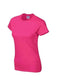 Solid color women's short-sleeved T-shirt combed cotton bottoming shirt advertising shirt custom - EX-STOCK Canada