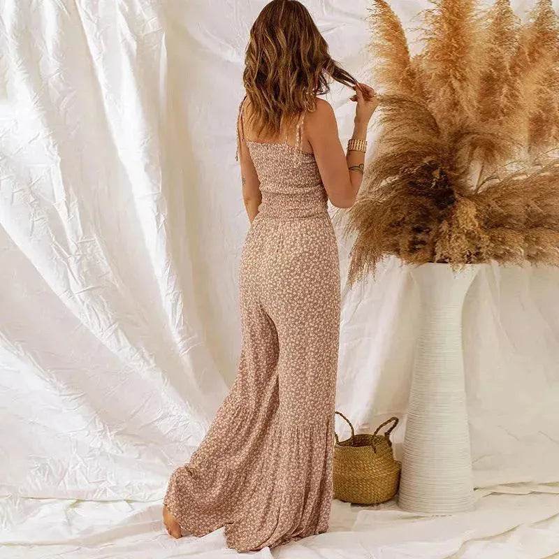 Spaghetti Strap High Waist Jumpsuit For Women - EX-STOCK Canada