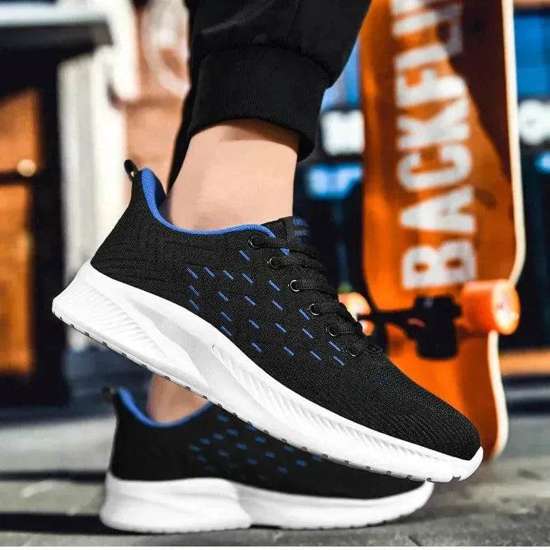Sports Flying Woven Cold Sticky Ultralight Casual Running Shoes - EX-STOCK Canada