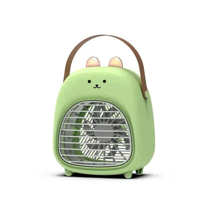 Spray Fan Humidification Cooling USB Portable Mute Desktop Fan - EX-STOCK Canada